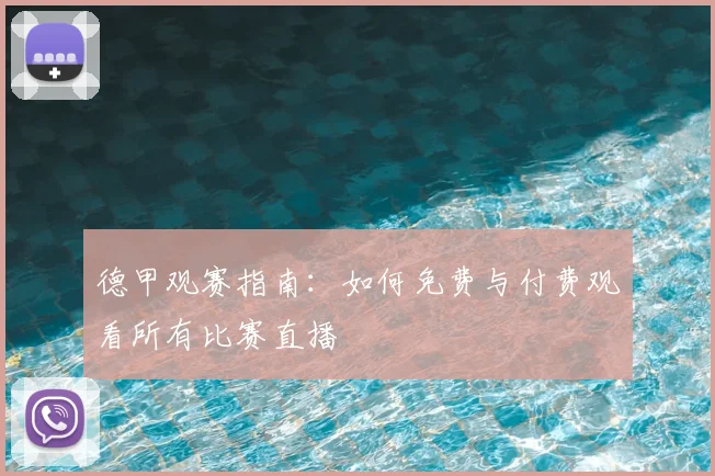 德甲观赛指南：如何免费与付费观看所有比赛直播